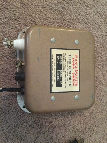 Vintage Range Master Fence Controller Electric Rm-Lc 110 USA