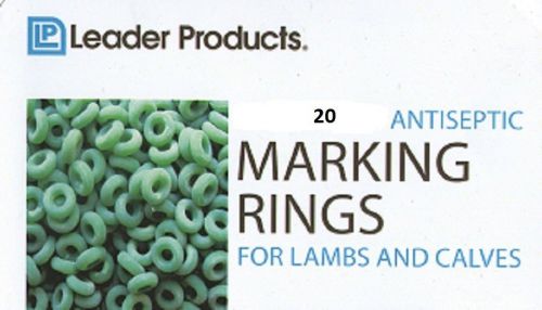 Lambs  and Calves Marking Rings x 20