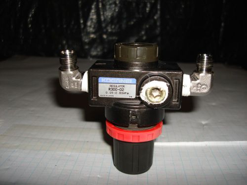 Koganei R300-02 Air Pressure Regulator - Pneumatic Gauge Control Regulating