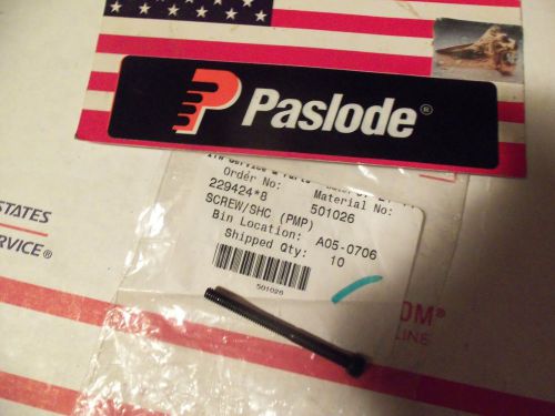 &#034;new&#034; paslode  part # 501026  s.h.c.s. 8-32 x 2&#034; for sale