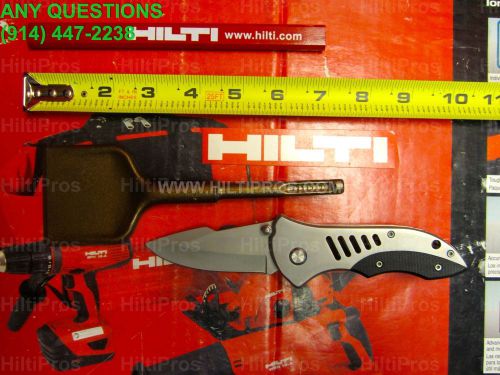 HILTI WIDE FLAT CHISEL/SCRAPER TE-CP-SPM 6/18, FREE KNIFE &amp; PENCIL, FAST SHIP