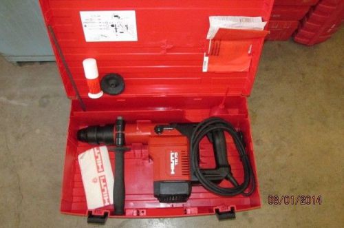 Hilti te-75 sds-max 115v/ac 10.5a heavy duty hammer drill/chipping kit new (268) for sale