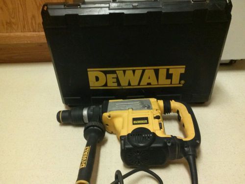 DEWALT 1-3/4&#034; SDS Max Combination Rotary Hammer Drill CTC W/ D25602K Case