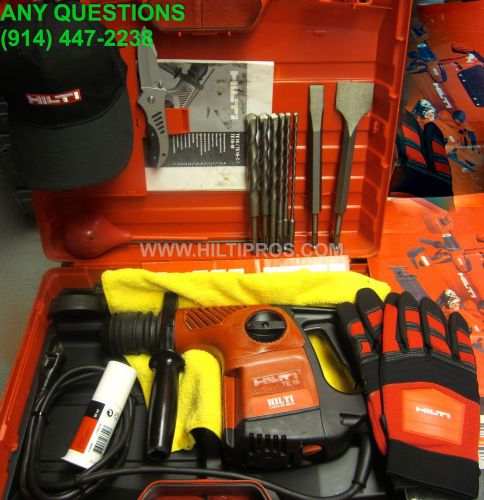 HILTI TE 6 PREOWNED, FREE BITS &amp; CHISELS, GREAT CONDITION, L@@K, FAST SHIPPING