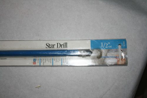 STAR DRILL  1/2&#034; CUT
