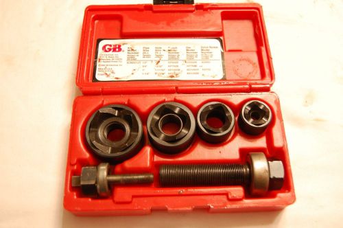 GB KOM-50125 Mechanical Knock Out Set 1/2&#034; to 1-1-/4&#034;