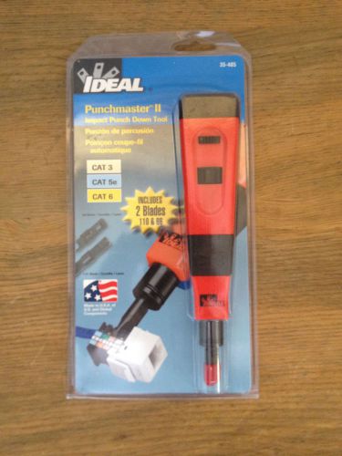 NEW Ideal Punchmaster II 110 66 impact tool punch down punchdown USA Made