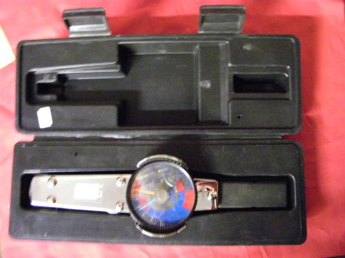 Cdi 751ldin torque wrench 1/4&#034; drive, 0-75 in. lb. dial with case    (z) for sale