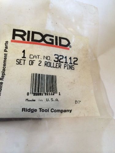 Ridgid Set Of 2 Roller Pins 32112 Free Shipping