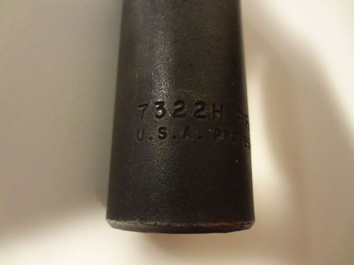 Proto tools, 7322h, 11/16&#034;, 1/2&#034; drive, 6 point, torque plus impact socket usa for sale