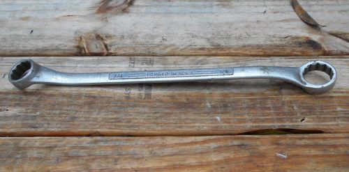 Craftsman Offset Boxed End Wrench  3/4&#034;- 7/8&#034;