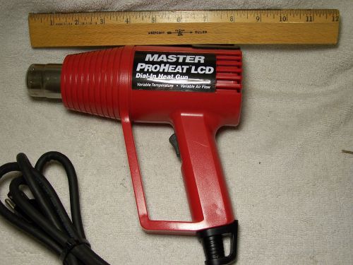 Master heat gun proheat ph-1400 120v, lcd dial in-temp 130-1000f for sale