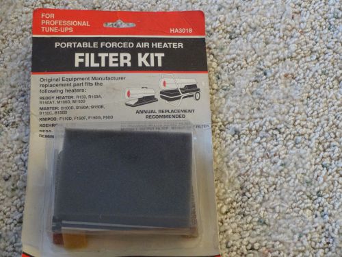 Pp215 ha3018 air filter kit reddy remington master heaters and others for sale
