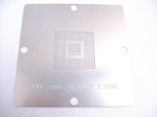 8X8 0.76mm ATI ATI-216PS2BFA22H BGA  Stencil Template