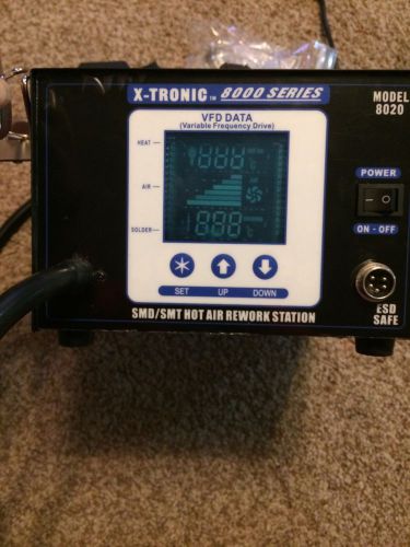 X-TRONIC MODEL 8020 SOLDERING AND HOT AIR REWORK STATION
