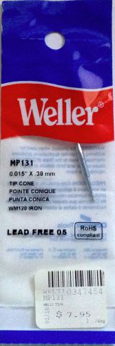 Weller Soldering Iron Tip Cone, MP 131 NEW IN FACTORY PACKAGING