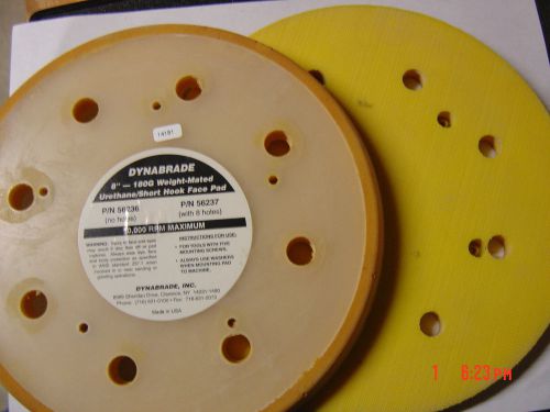 Dynabrade 8&#034; Vacuum Disc Backing Pad, 56237
