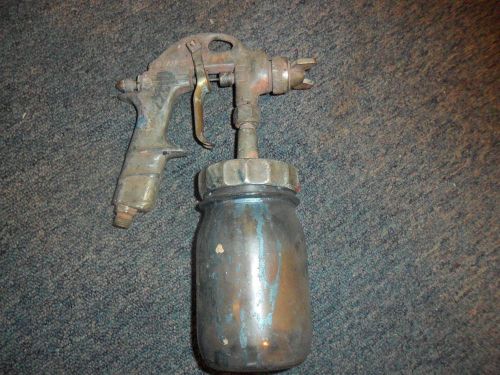 Binks model 16 paint spray gun with non original cup that fits for sale