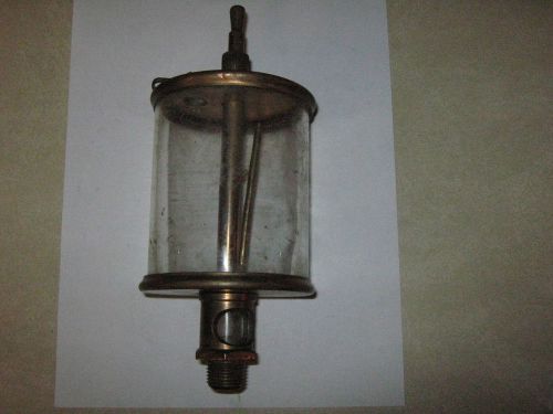 Old Large Lunkenheimer Paragon No. 6 Hit &amp; Miss Engine Oiler with Check Valve