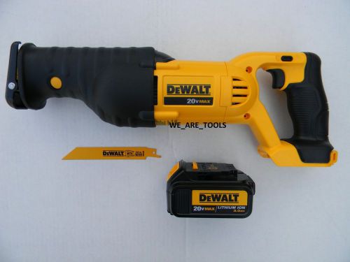Dewalt DCS380 20V Reciprocating Saw,DCB200 3.0 Battery,Blade Max 20 volt Sawzall