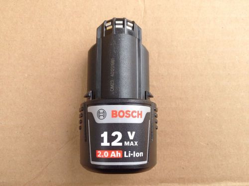 New Bosch 12v Li-ion Max Lithium Battery BAT 414 2.0AH Drll/driver Cordless Tool
