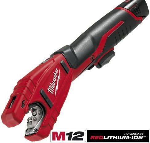 Milwaukee C12 PC-21C 12v Pipe Cutter 1 x 1.5Ah Lithium Battery