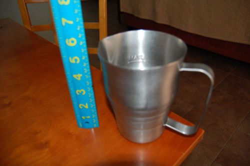 Stainless Steel Starbuck&#039;s Milk Steaming Frothing Pitchers Graduated Many Uses