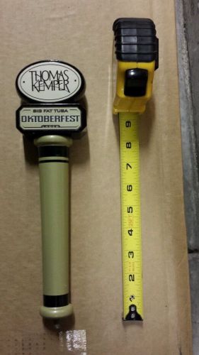 Thomas Kemper big fat tuba Oktoberfest lager older beer tap handle
