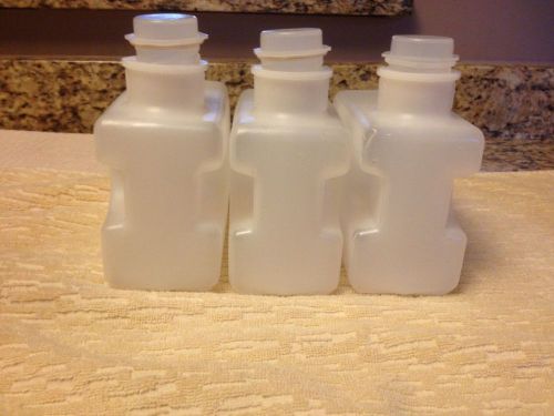 Three 3 Refillable BreakMate Syrup Containers for the Coca-Cola fountain machine