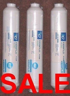 ~NSF~ ICE MAKER tea coffee ro inline post WATER FILTER