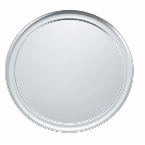 Wide Rim Pizza Trays 16&#034; Aluminum Winco APZT-16, Set of 12