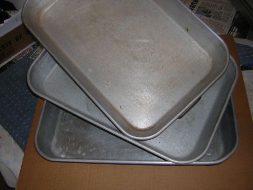 THREE (3)WEAR-EVER NO 4415 COMMERCIAL BAKE PANS
