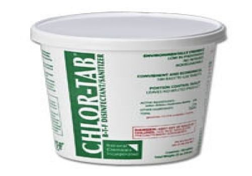 National chemicals (107) btf chlor-tab sanitizer &amp; disinfectant for sale