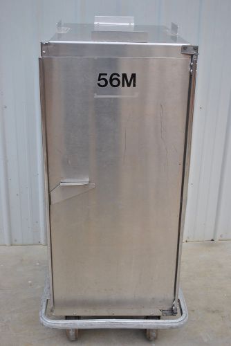 STAINLESS STEEL TRANSPORT /  HOLDING CABINET