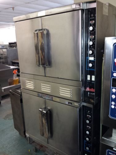 Vulcan snorkel double stack convection oven natural gas for sale
