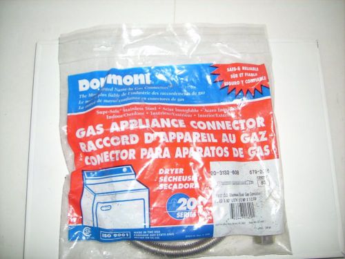 Dormont Gas Appliance Connector  20 series