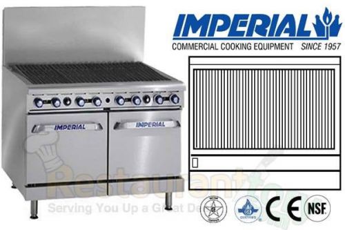 Imperial commercial radiant char-broiler 48&#034; wide natural gas ir-48br-220 for sale