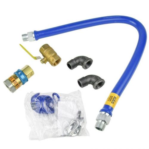 Dormont quick disconnect gas hose 1675KIT48. 3/4 inches. 48 inches long