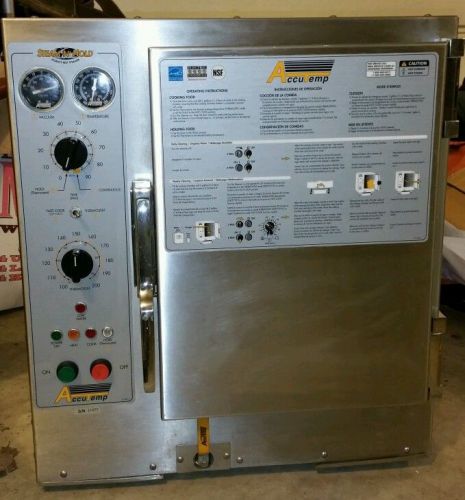 2009 accutemp steam n hold vacuum steamer