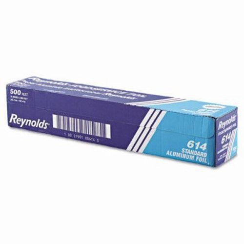 Reynolds Wrap Standard Aluminum Foil Roll, 18&#034; x 500ft, Silver (RFP614)