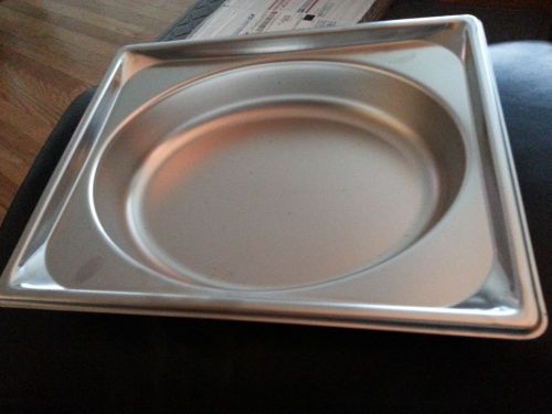 Vollrath Half Sz Super Shape Oval 3.6Q Steam Table Buffet Pan chaffing catering