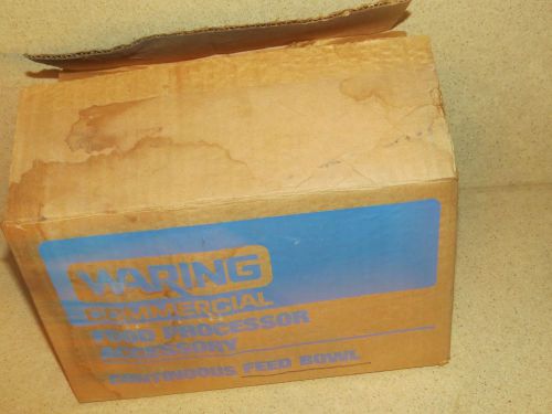 Waring FP916 Continuous Feed Kit for FPC14 &amp;FPC15 Food Processor-NEW IN BOX?