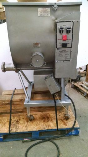 Hobart 4346 meat food chopper mixer grinder 208v  includes foot pedal - tested! for sale