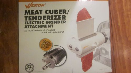 Weston Meat cuber tenderizer new in box model 07-3201