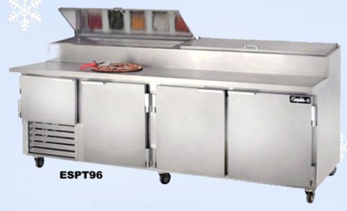 Brand new! leader espt96 - 96&#034; pizza prep table for sale