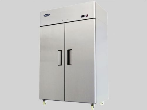 NEW ATOSA TWO DOOR COMMERCIAL STAINLESS STEEL FREEZER , MBF8002