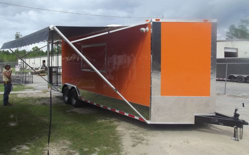 8.5X27 BBQ Porch Concession Trailer Vending Trailer-sink package included