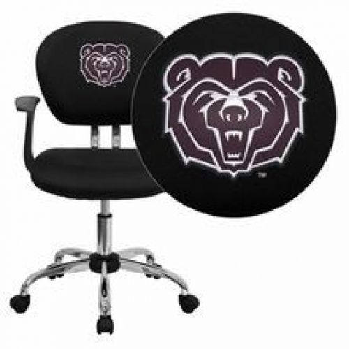 Flash Furniture H-2376-F-BK-ARMS-40009-EMB-GG Missouri State University Bears Em
