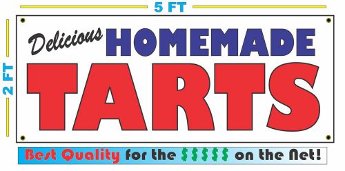 HOMEMADE TARTS BANNER Sign NEW Larger Size Best Quality for the $$$ BAKERY