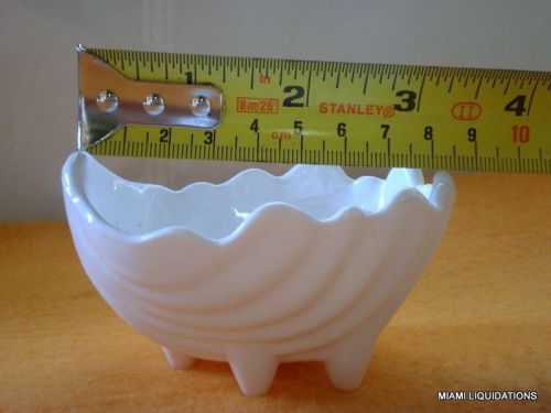 Lot of 48 2oz sea shell Ramekin Silite Carlisle 337  SAN plastic white BPA free